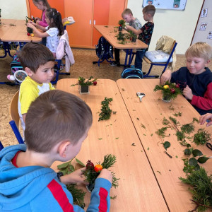 Podzimní tvoření 1.B