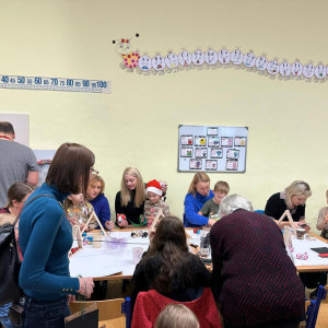 Vánoční tvoření 1.B