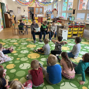 Čtení pohádek v mateřské škole