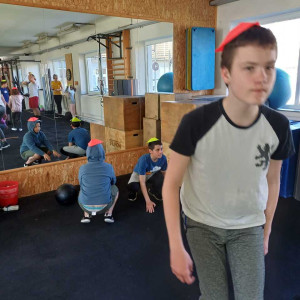 Cvičení v Evolution Gymu