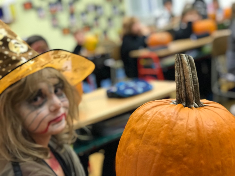 Halloween v kamenické škole